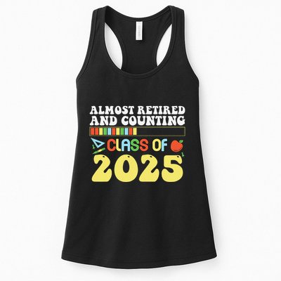 Almost Retired And Counting Class Of 2025 Womens Tank Top