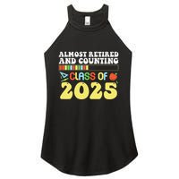 Almost Retired And Counting Class Of 2025 Women's Perfect Tri Rocker Tank