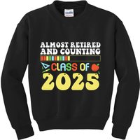 Almost Retired And Counting Class Of 2025 Kids Sweatshirt