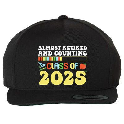 Almost Retired And Counting Class Of 2025 Wool Snapback Cap