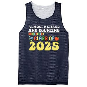 Almost Retired And Counting Class Of 2025 Mesh Reversible Basketball Jersey Tank