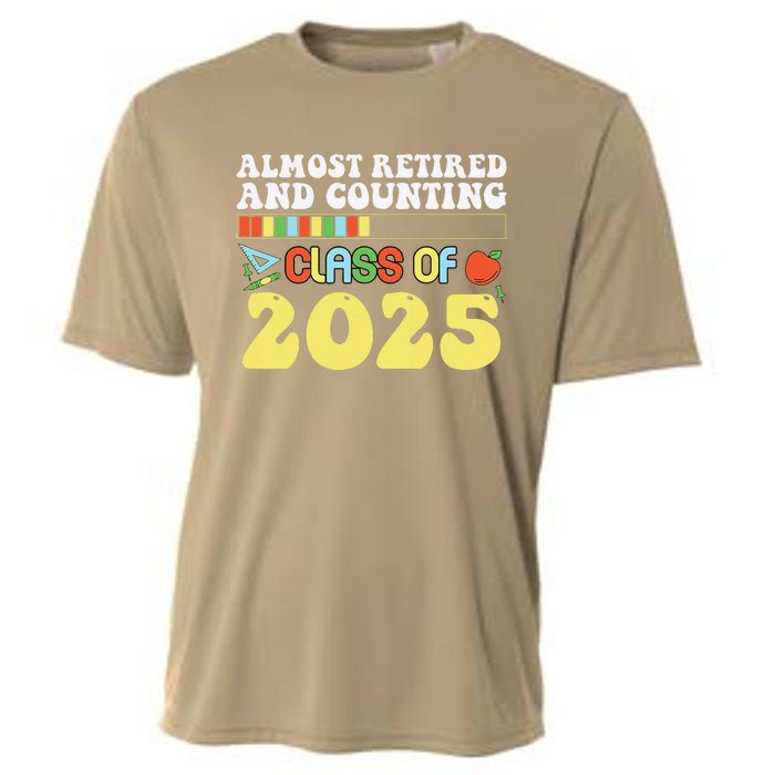 Almost Retired And Counting Class Of 2025 Cooling Performance Crew T-Shirt