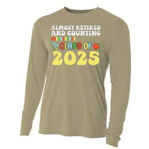 Almost Retired And Counting Class Of 2025 Cooling Performance Long Sleeve Crew