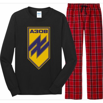 Azov Regiment A30B Azov Battalion Ukraine Long Sleeve Pajama Set