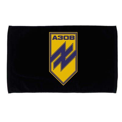 Azov Regiment A30B Azov Battalion Ukraine Microfiber Hand Towel