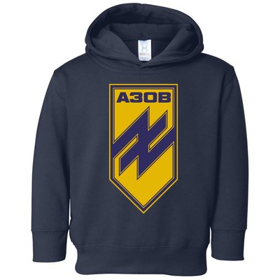 Azov Regiment A30B Azov Battalion Ukraine Toddler Hoodie