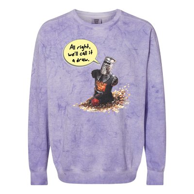 All Right Colorblast Crewneck Sweatshirt