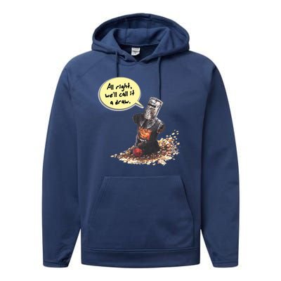 All Right Performance Fleece Hoodie