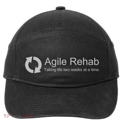 Agile Rehab 7-Panel Snapback Hat