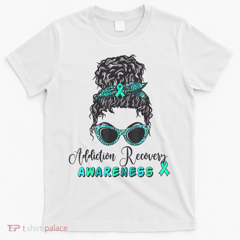 Addiction Recovery Awareness Month Sobriety Support T-Shirt