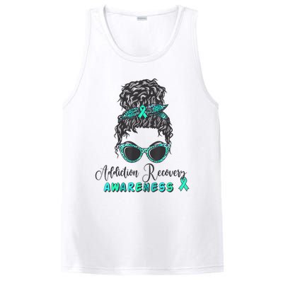 Addiction Recovery Awareness Month Sobriety Support PosiCharge Competitor Tank