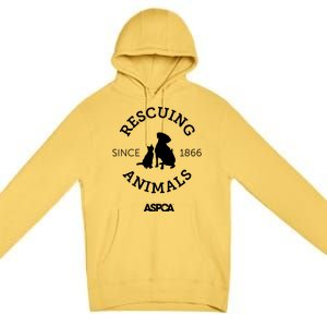 Aspca Rescuing Animals Since 1866 Gift Premium Pullover Hoodie