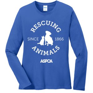 Aspca Rescuing Animals Since 1866 Gift Ladies Long Sleeve Shirt