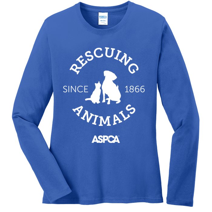 Aspca Rescuing Animals Since 1866 Gift Ladies Long Sleeve Shirt