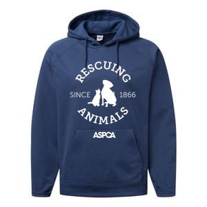 Aspca Rescuing Animals Since 1866 Gift Performance Fleece Hoodie