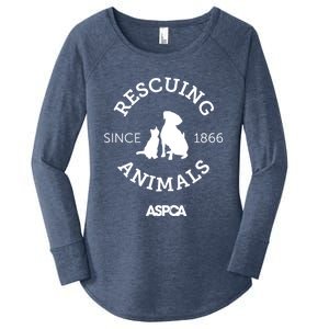 Aspca Rescuing Animals Since 1866 Gift Women's Perfect Tri Tunic Long Sleeve Shirt