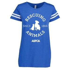 Aspca Rescuing Animals Since 1866 Gift Enza Ladies Jersey Football T-Shirt