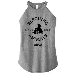 Aspca Rescuing Animals Since 1866 Gift Women's Perfect Tri Rocker Tank