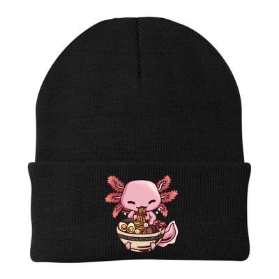 Axolotl Ramen Anime Kawaii Eating Teens Beanie