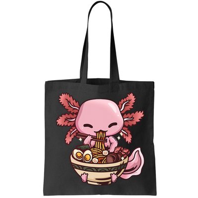 Axolotl Ramen Anime Kawaii Eating Teens Bag