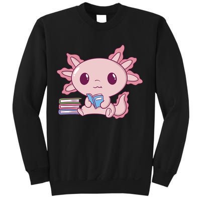 Axolotl Reading Sweatshirt