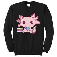 Axolotl Reading Sweatshirt