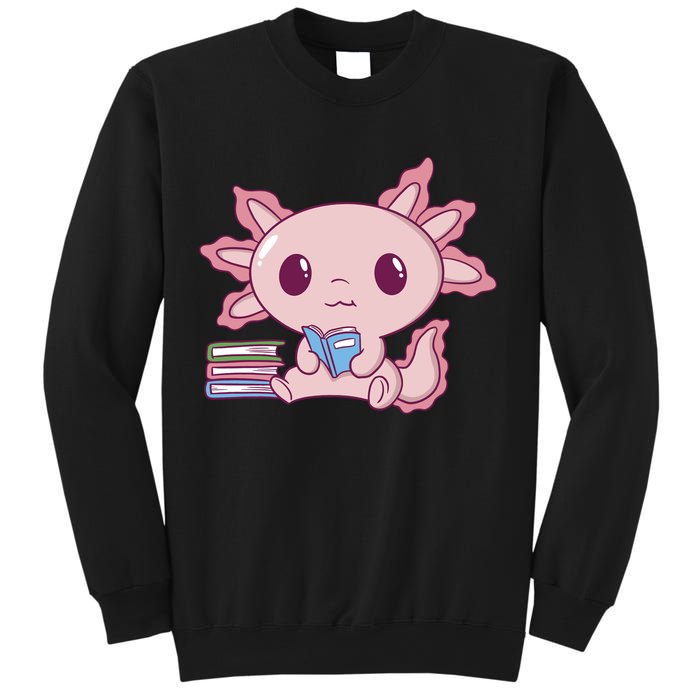 Axolotl Reading Sweatshirt