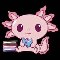 Axolotl Reading Tall T-Shirt