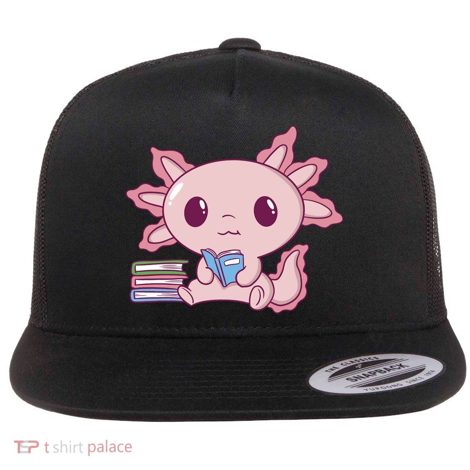 Axolotl Reading Flatbill Hat