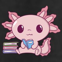 Axolotl Reading Hat