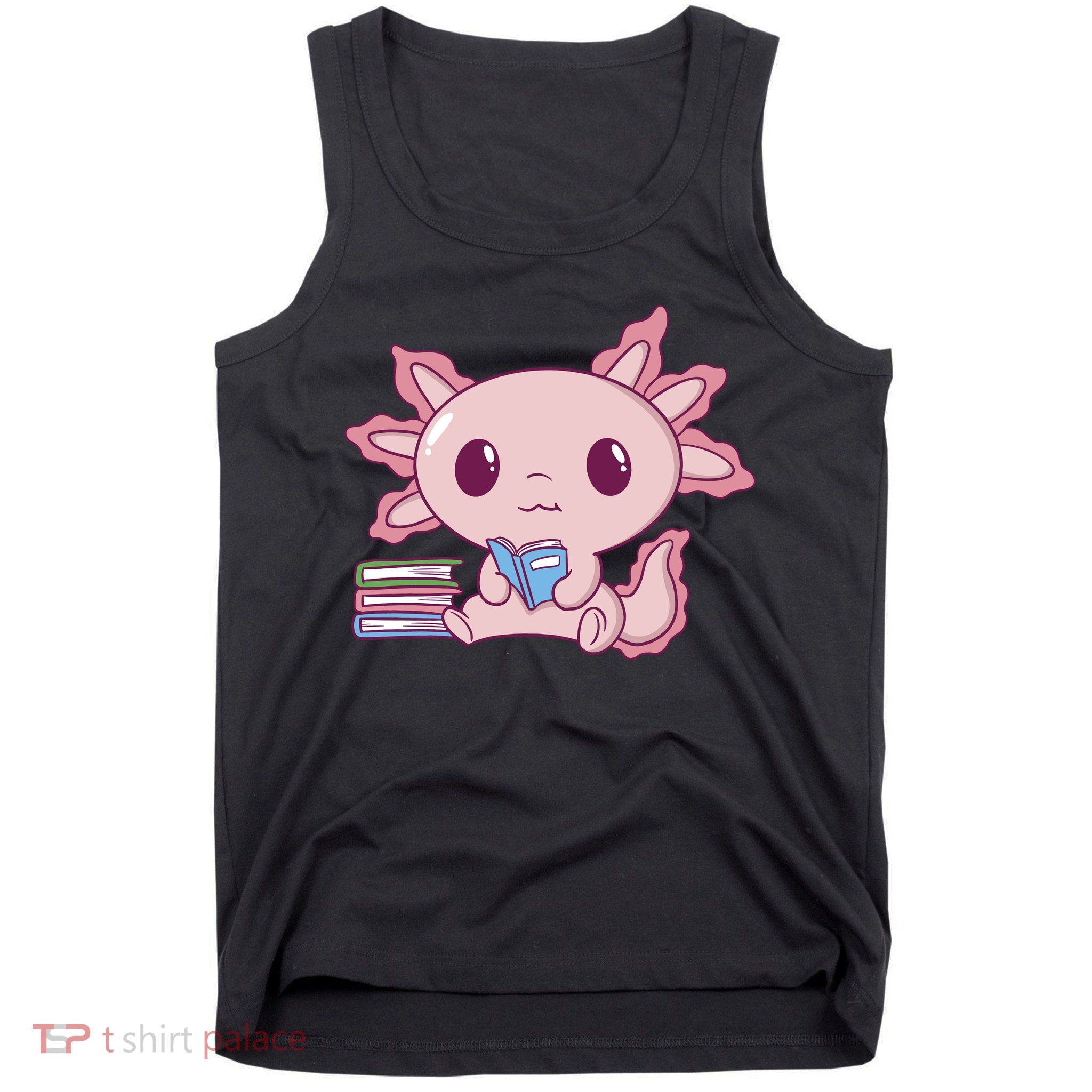 Axolotl Reading Tank Top