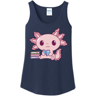 Axolotl Reading Ladies Essential Tank