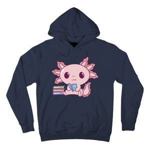 Axolotl Reading Tall Hoodie