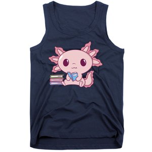 Axolotl Reading Tank Top