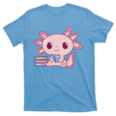 Axolotl Reading T-Shirt