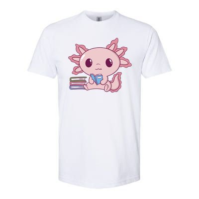 Axolotl Reading Softstyle® CVC T-Shirt