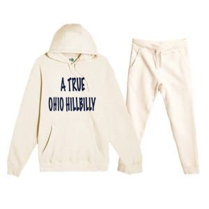 Allison Russo A True Ohio Hillbilly Premium Hooded Sweatsuit Set