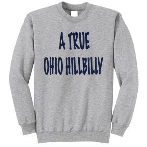 Allison Russo A True Ohio Hillbilly Tall Sweatshirt