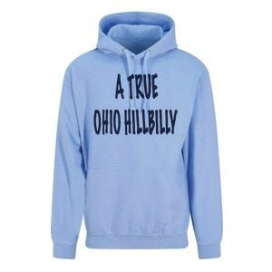 Allison Russo A True Ohio Hillbilly Unisex Surf Hoodie