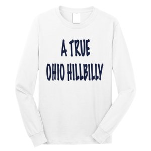 Allison Russo A True Ohio Hillbilly Long Sleeve Shirt