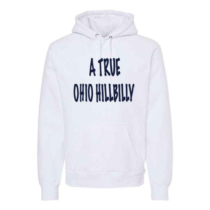 Allison Russo A True Ohio Hillbilly Premium Hoodie