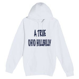 Allison Russo A True Ohio Hillbilly Premium Pullover Hoodie