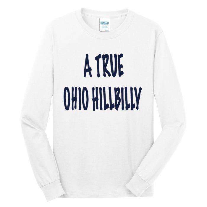 Allison Russo A True Ohio Hillbilly Tall Long Sleeve T-Shirt