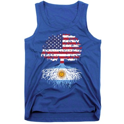 Argentina Roots Argentinian National Heritage Tree Gift Great Gift Tank Top