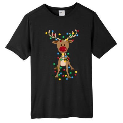 Adorable Reindeer Tall Fusion ChromaSoft Performance T-Shirt