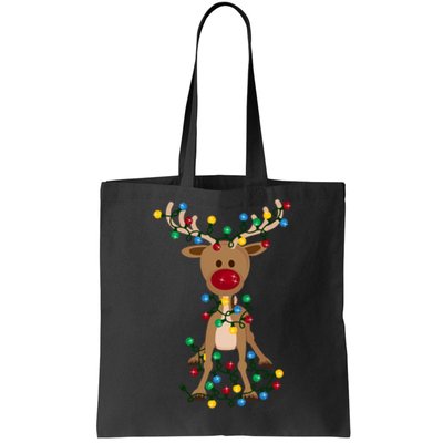 Adorable Reindeer Tote Bag