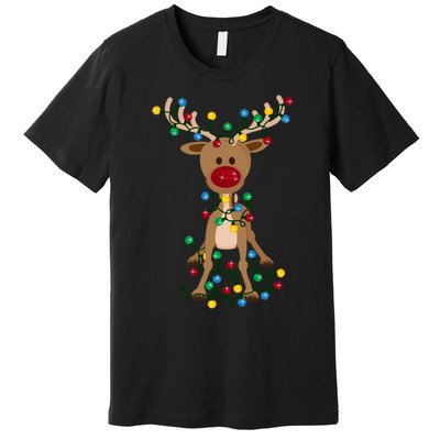 Adorable Reindeer Premium T-Shirt