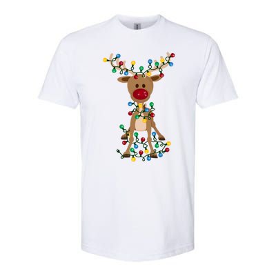 Adorable Reindeer Softstyle® CVC T-Shirt