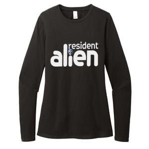 Alien Resident A Strange Student Womens CVC Long Sleeve Shirt