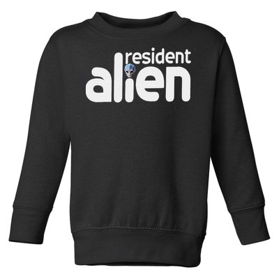 Alien Resident A Strange Student Toddler Sweatshirt